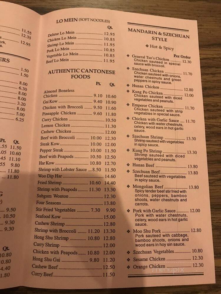 Golden Dragon - Oxford, MI menu_pic