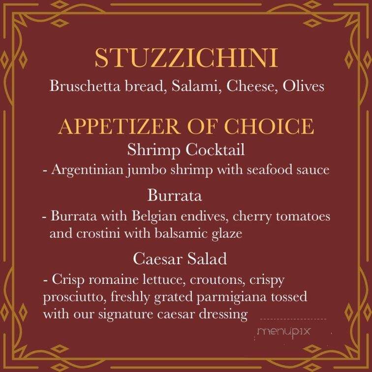 Brunello At 27 On Fourth - Collingwood, ON menu_pic
