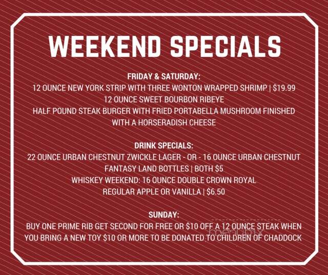 Abbey - Quincy, IL menu_pic