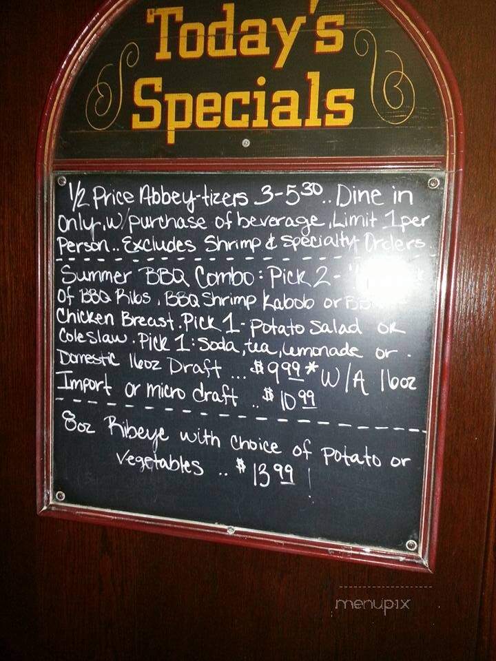 Abbey - Quincy, IL menu_pic