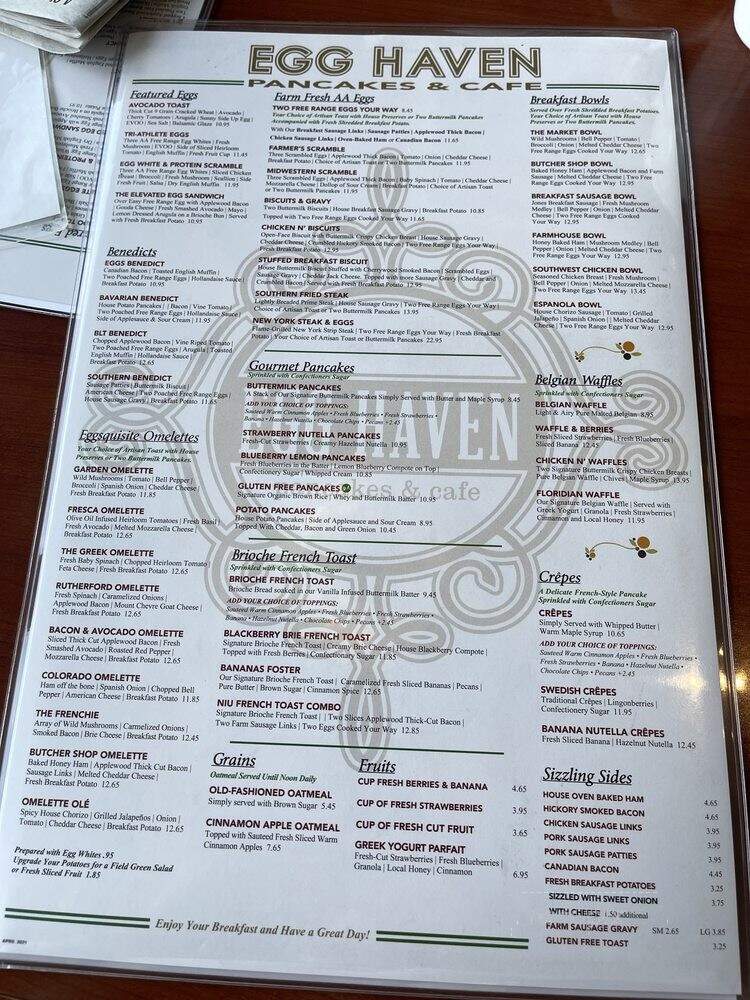 Egg Haven Pancakes & Cafe - Dekalb, IL