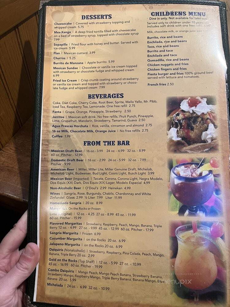 Los Aztecas - Dubuque, IA menu_pic