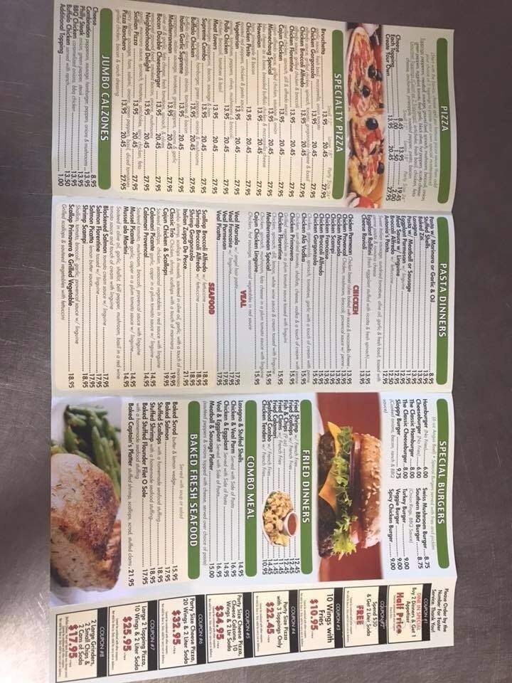 Neighborhood Deli - Wilbraham, MA menu_pic