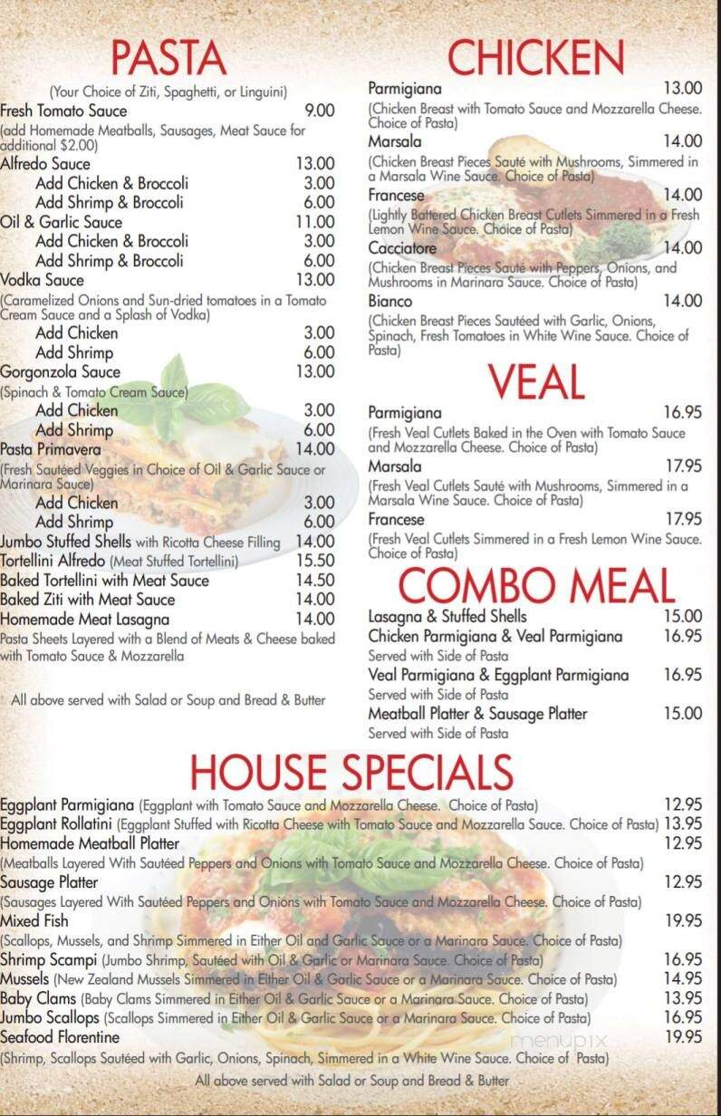 Neighborhood Deli - Wilbraham, MA menu_pic