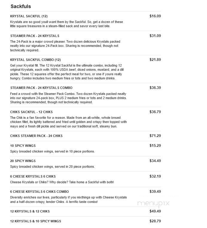 Krystal - Moultrie, GA menu_pic