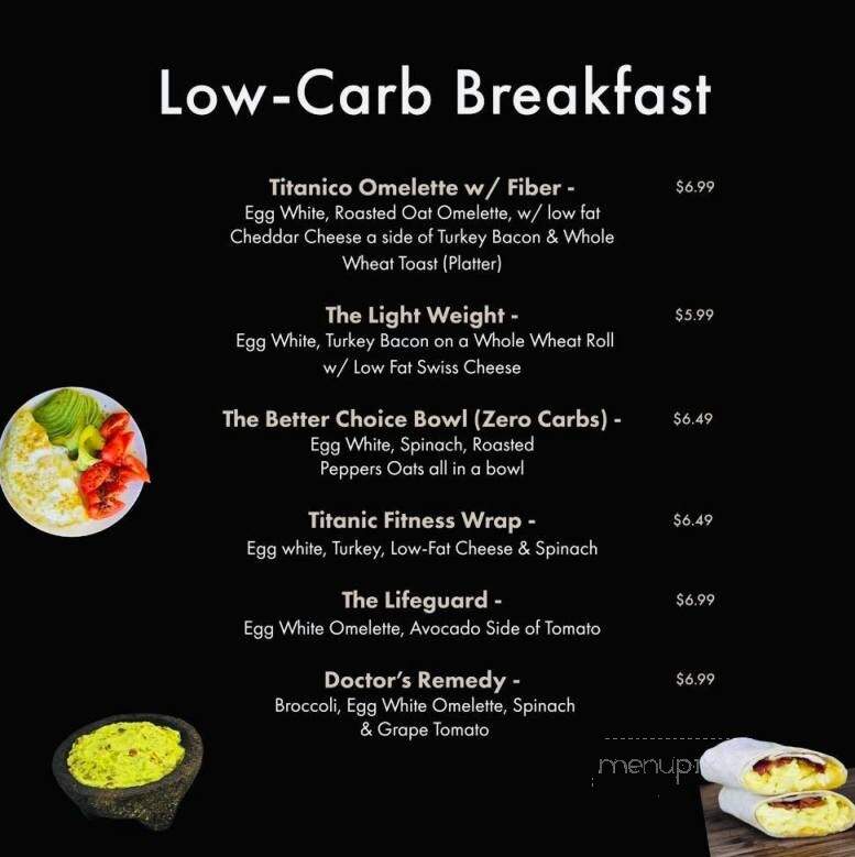 Titanic Deli - Congers, NY menu_pic
