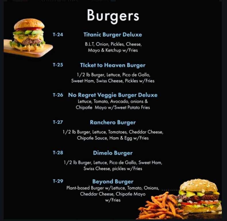 Titanic Deli - Congers, NY menu_pic