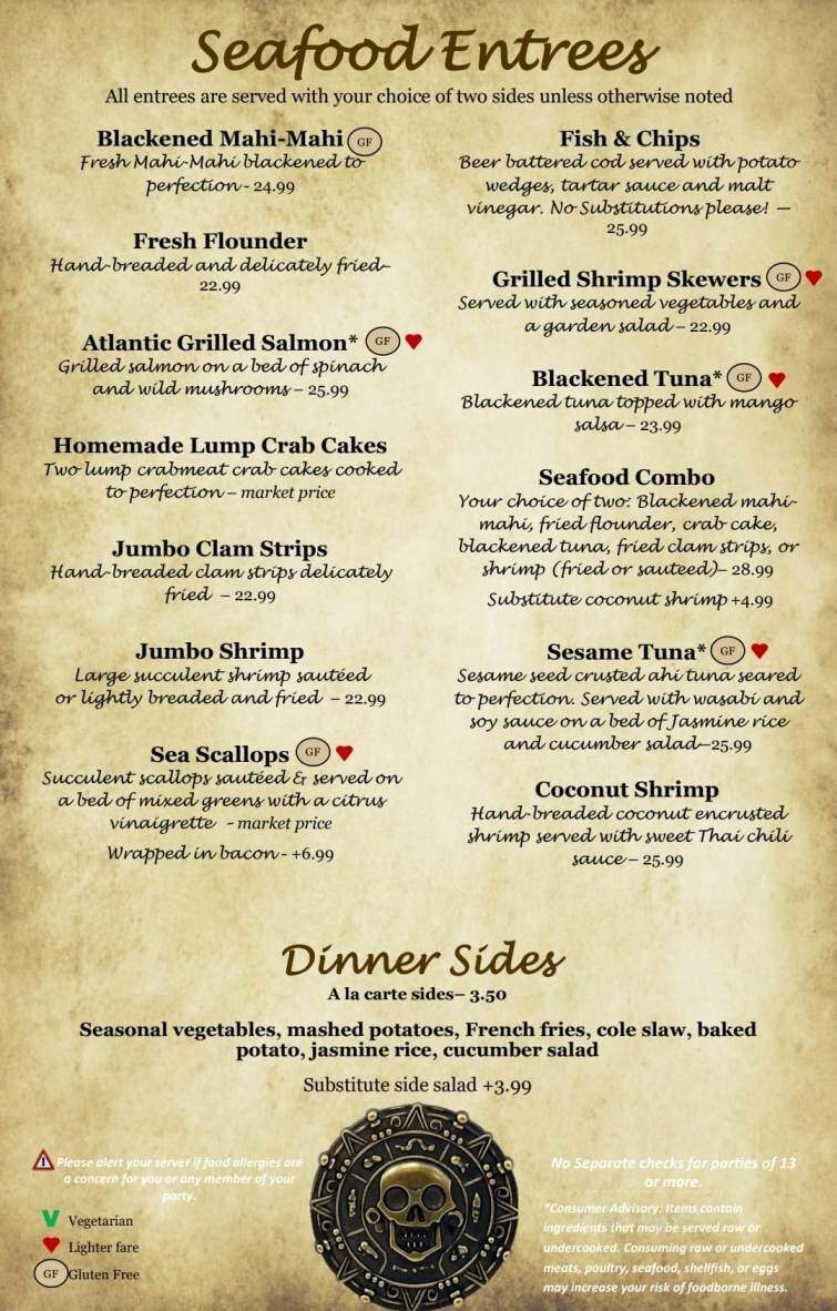 Froggy Dog - Avon, NC menu_pic