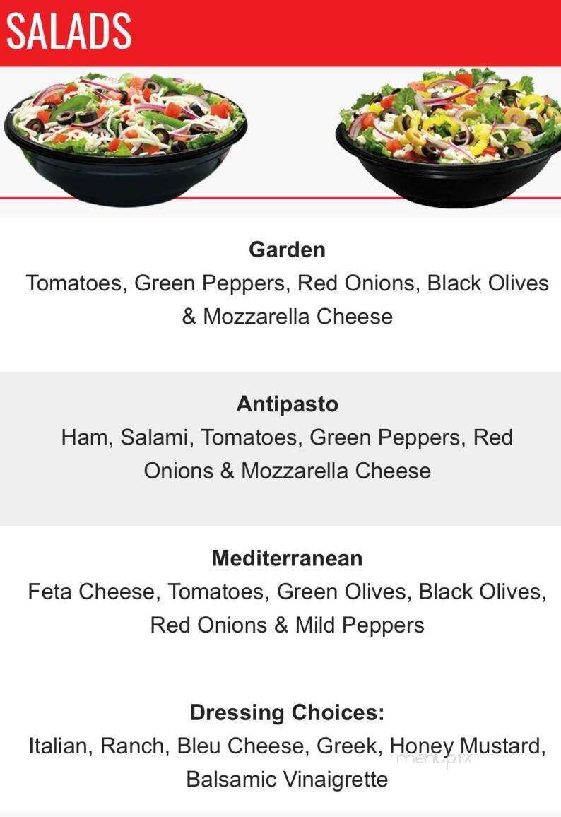 Papa's Pizza To Go - Robbinsville, NC menu_pic