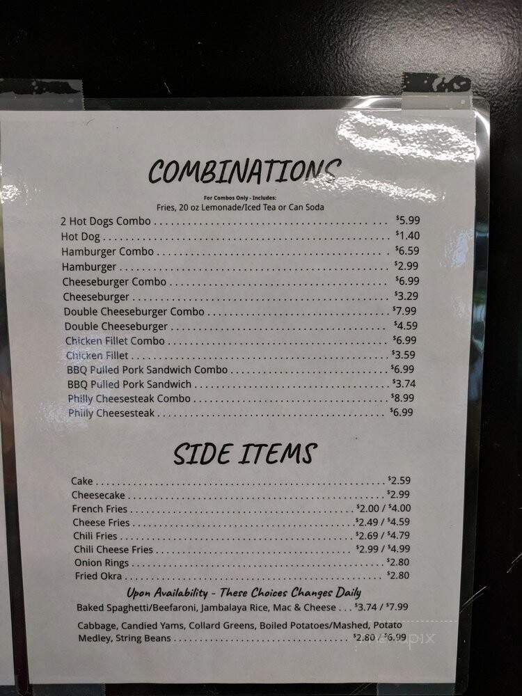Rosa's Pizza - Middlesex, NC menu_pic