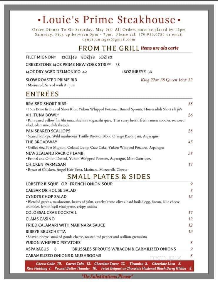 Shenanigan's Of Lake Harmony - Lake Harmony, PA menu_pic