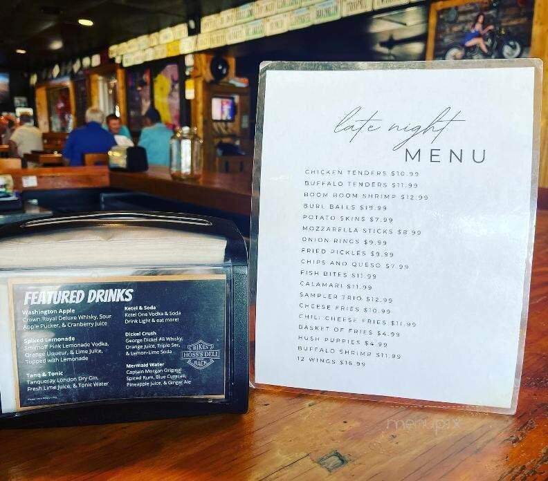 Hoss's Deli - Newport News, VA menu_pic