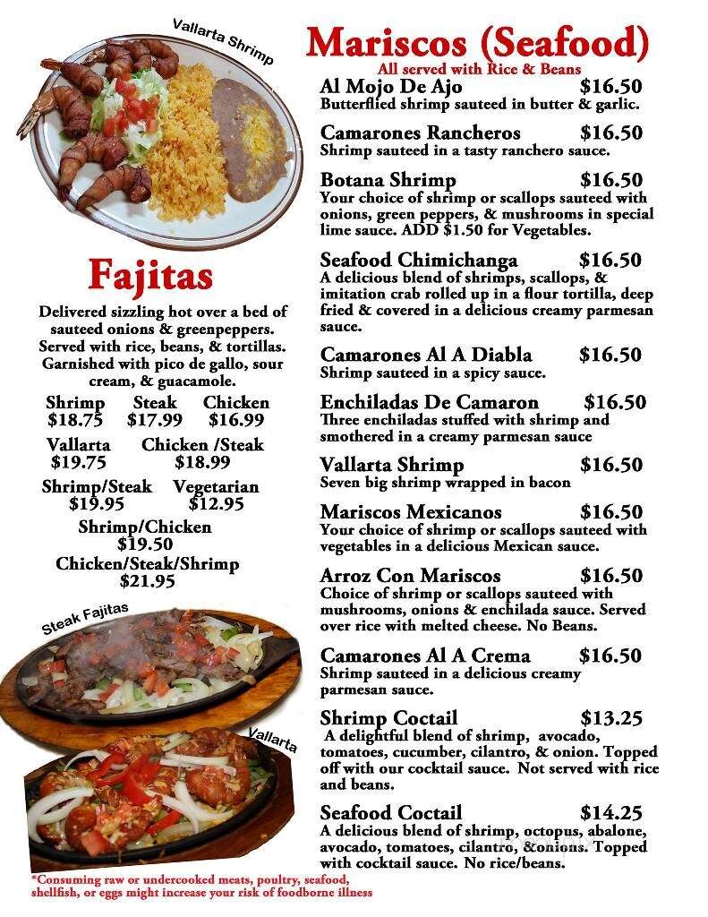 Las Mesitas - Battle Ground, WA menu_pic