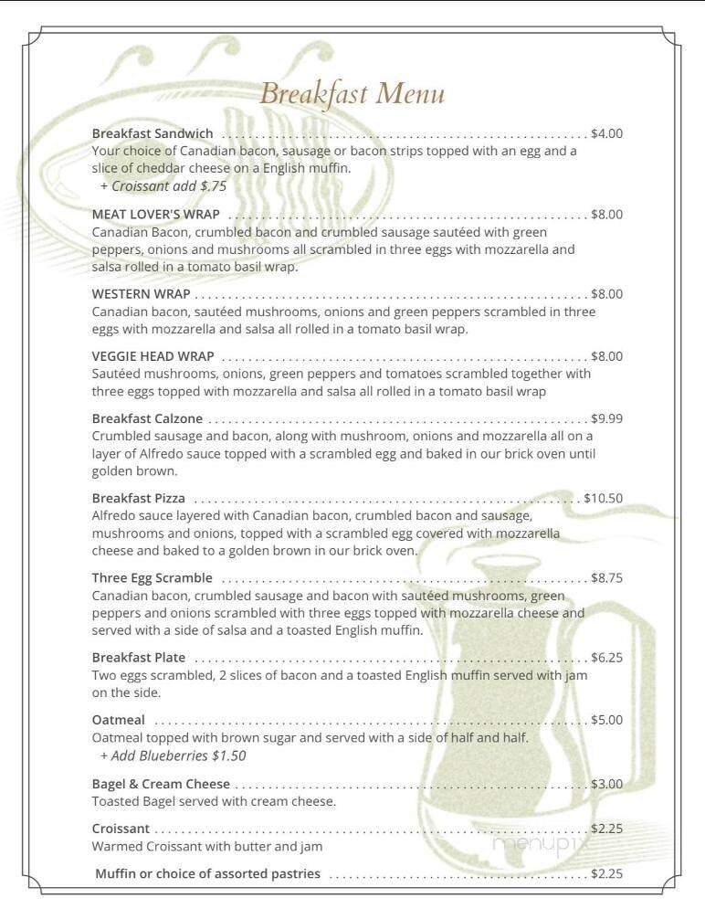 Union Square Deli - Union, WA menu_pic