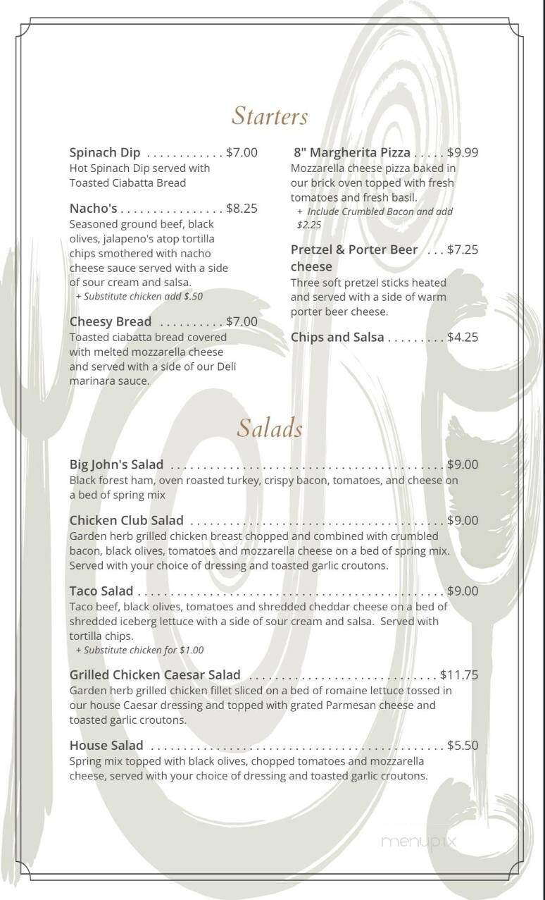 Union Square Deli - Union, WA menu_pic