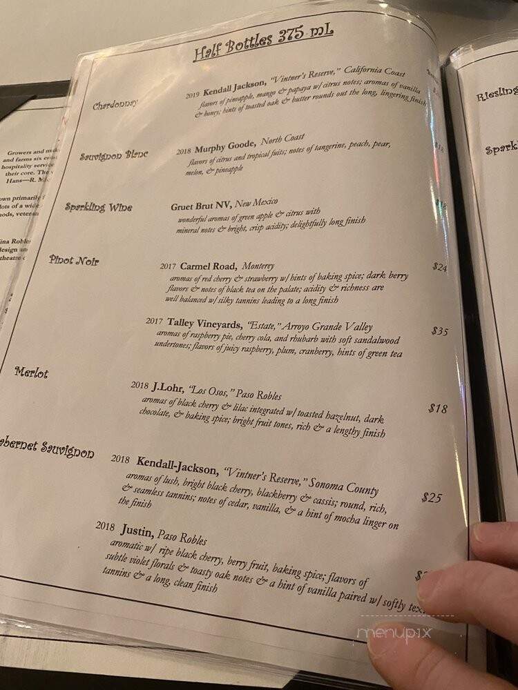 Cracked Crab - Pismo Beach, CA menu_pic