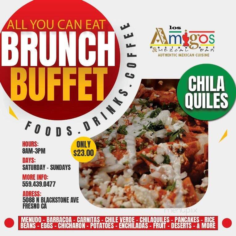 Los Amigos Mexican Restaurant - Fresno, CA menu_pic