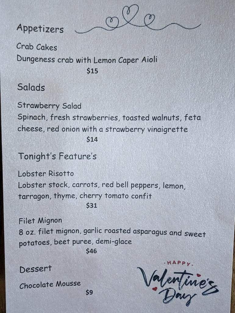 Plaza Grill - Arcata, CA menu_pic