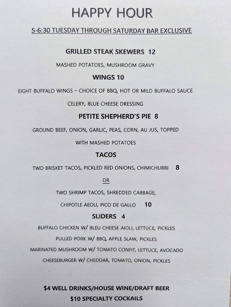 Plaza Grill - Arcata, CA menu_pic