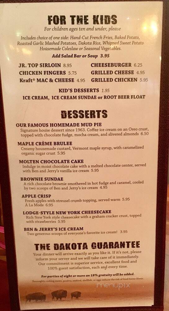 Dakota Of Rocky Hill - Rocky Hill, CT menu_pic