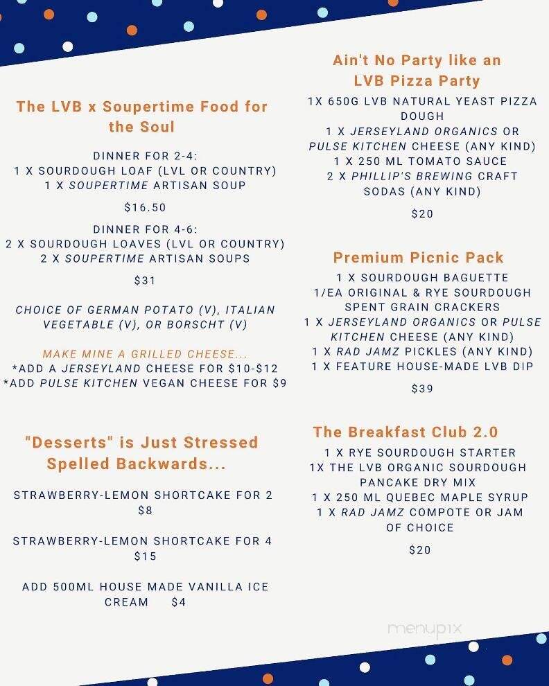 The Lake Village Bakery - Osoyoos, BC menu_pic