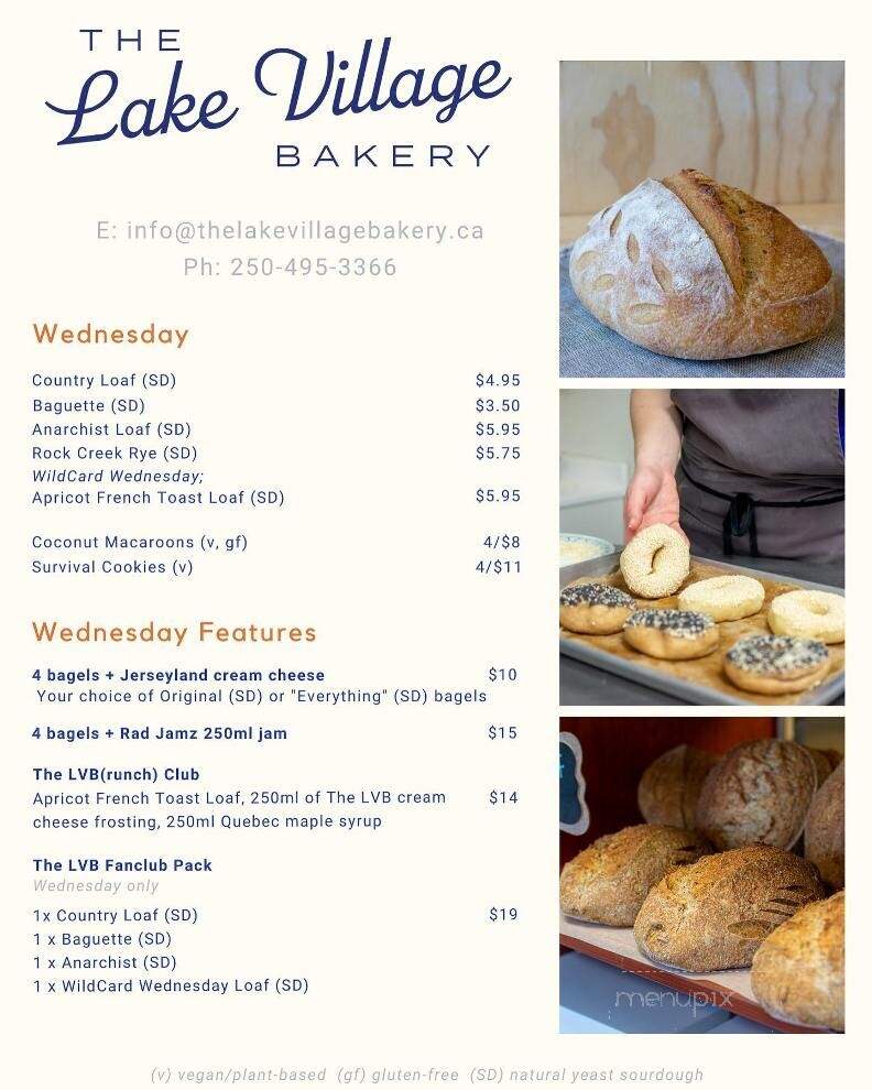 The Lake Village Bakery - Osoyoos, BC