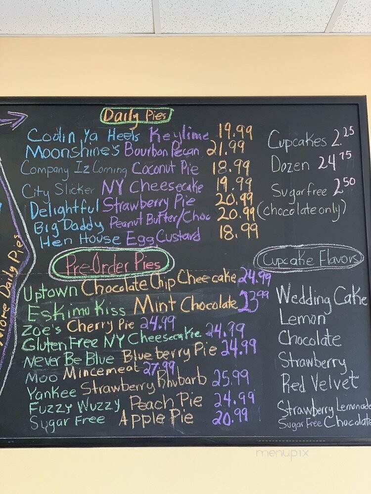 The Pie Folks - Cordova, TN menu_pic