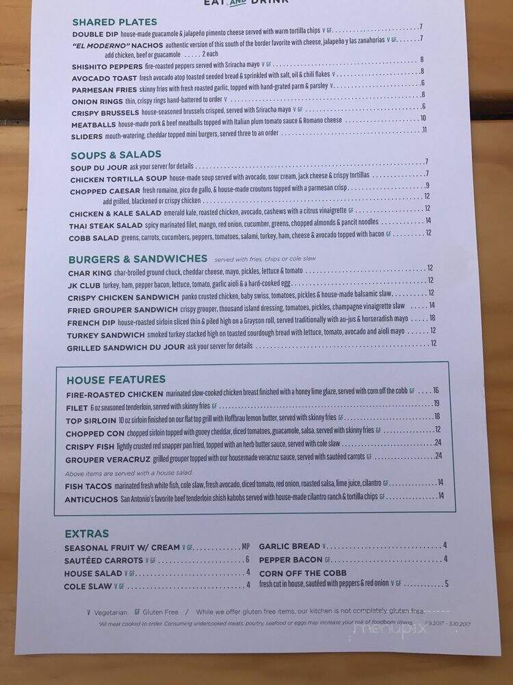 Down on Grayson - San Antonio, TX menu_pic