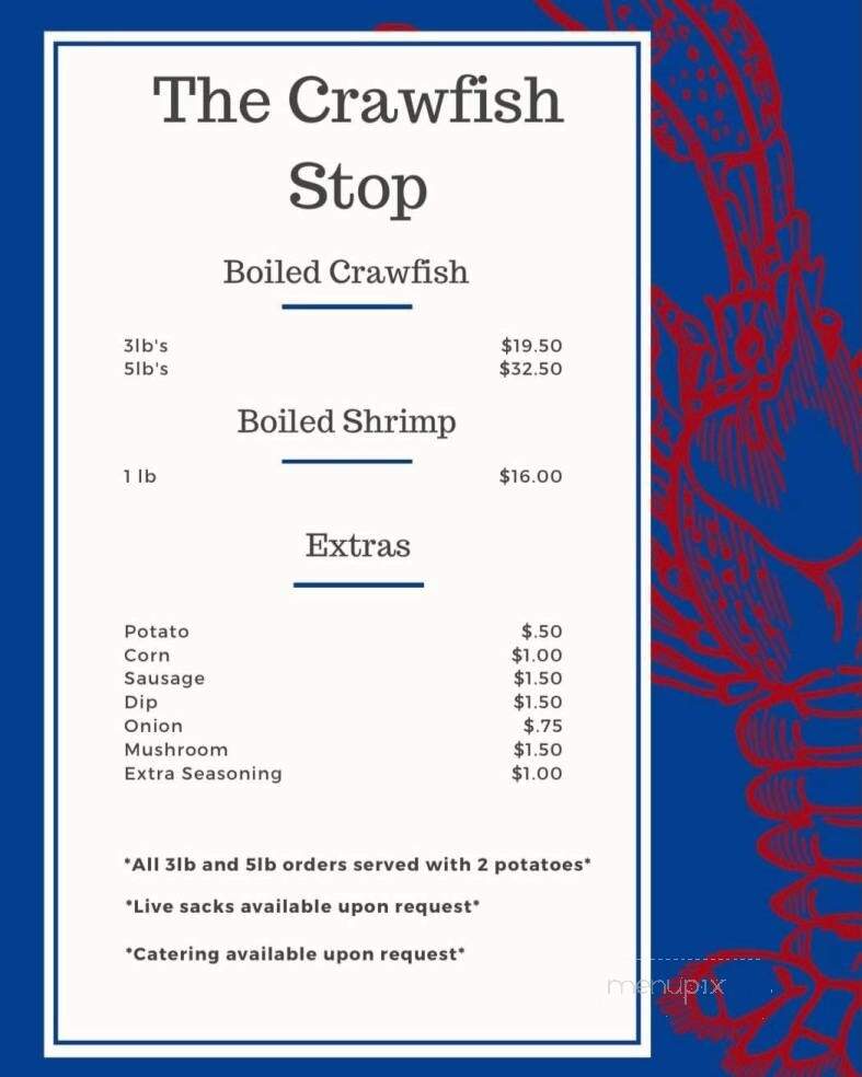 Crying Eagle - Lake Charles, LA menu_pic