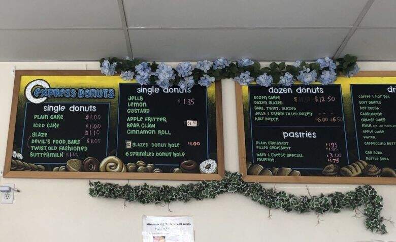 Express Donuts - Fontana, CA menu_pic