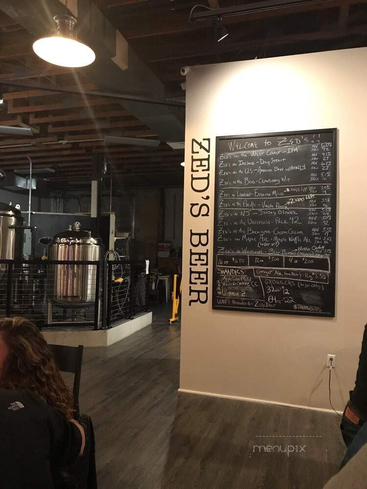 Zed's Beer Bado Brewing - Evesham Township, NJ