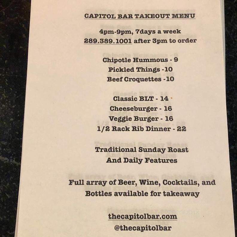 The Capitol Bar - Hamilton, ON