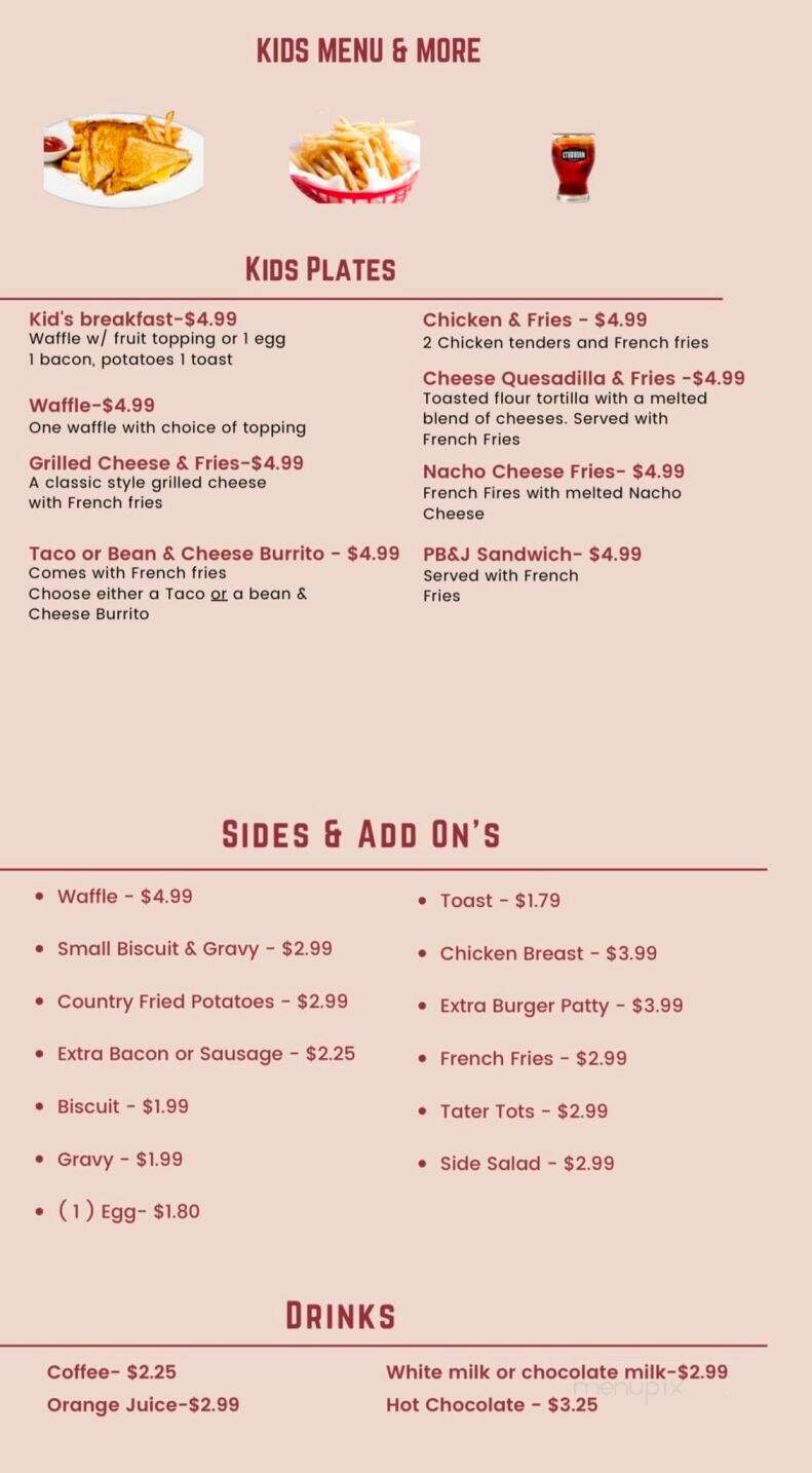 5th Street Cafe - Fort Smith, AR menu_pic