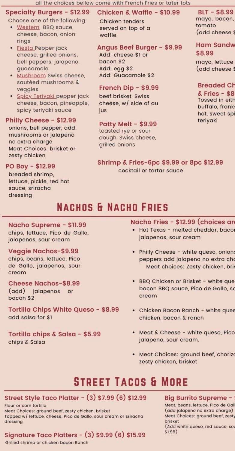 5th Street Cafe - Fort Smith, AR menu_pic