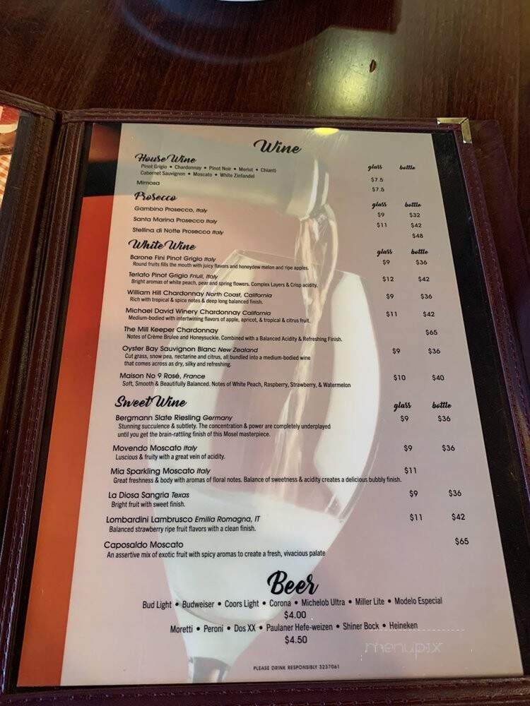 Noli's Vite - New Braunfels, TX menu_pic