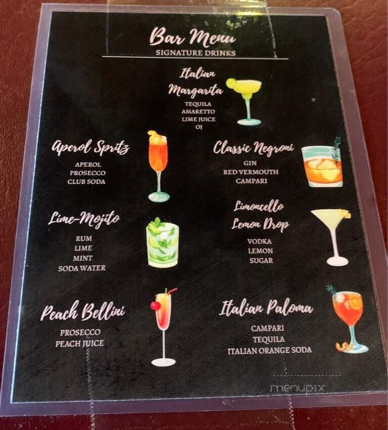 Noli's Vite - New Braunfels, TX menu_pic