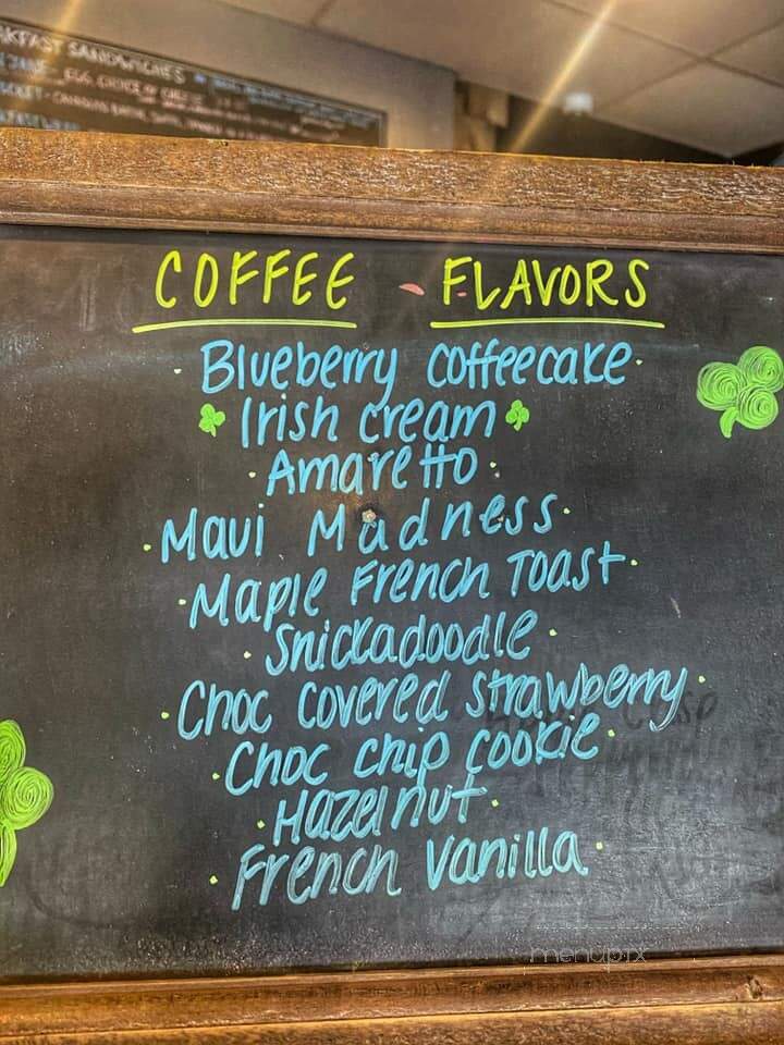 Latte Love Coffee House - Cranston, RI menu_pic