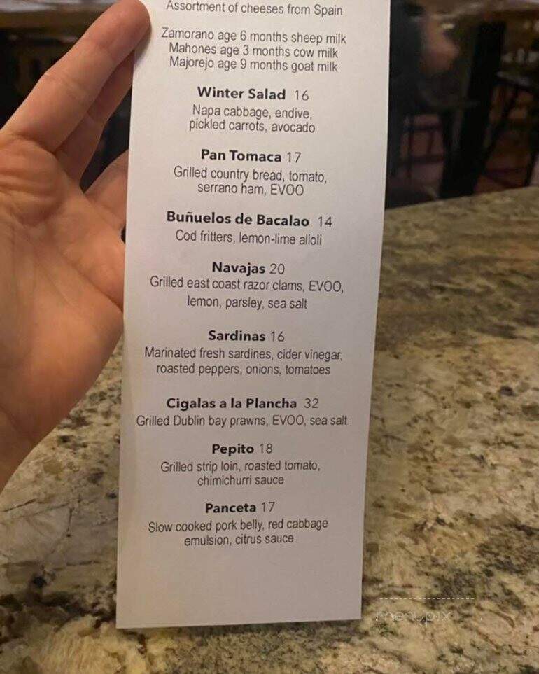 Ibiza Kitchen - Chappaqua, NY menu_pic