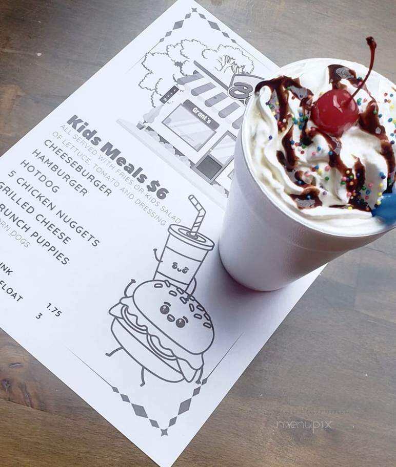 Grant's Wonderburger - Chicago, IL menu_pic