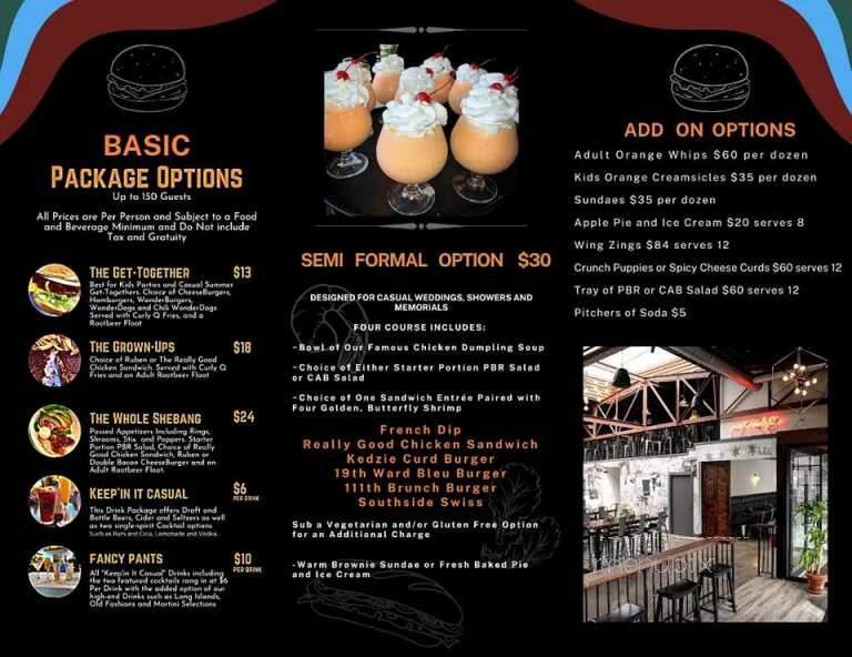 Grant's Wonderburger - Chicago, IL menu_pic