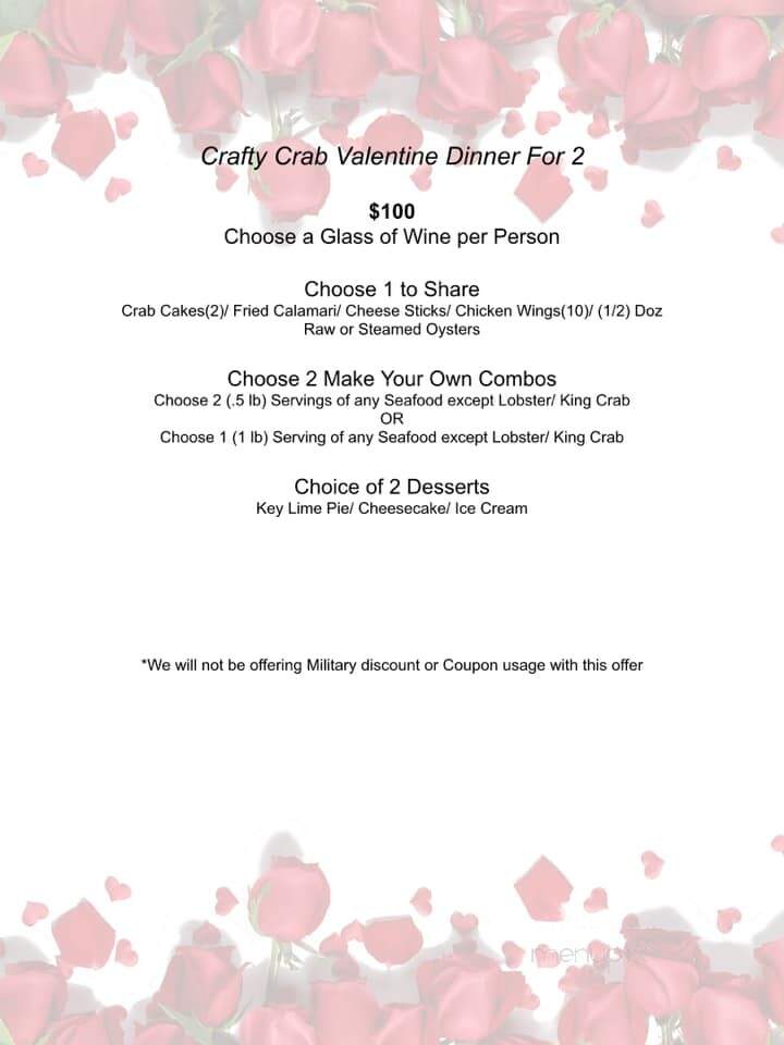 Crafty Crab Concord - Concord, NC menu_pic