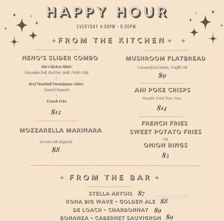 The Oaks at Lakeside - Los Angeles, CA menu_pic