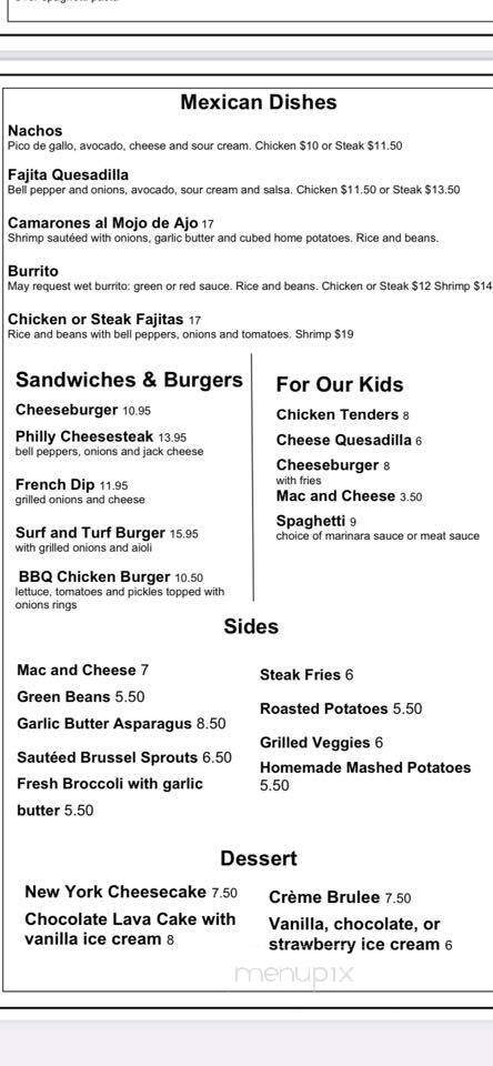 Seaside Bistro - Los Angeles, CA menu_pic