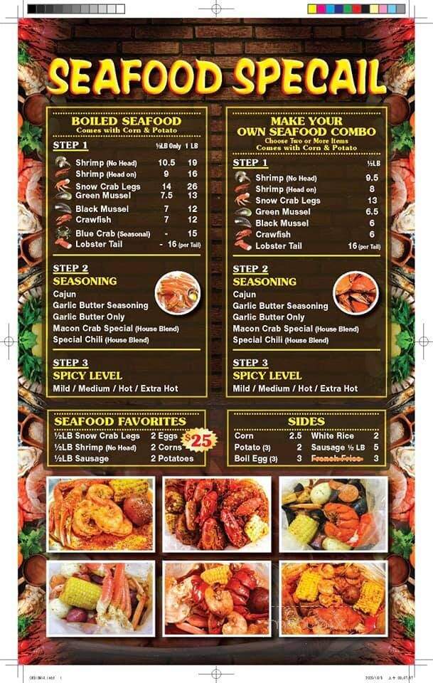 King Buffet - Jackson, TN menu_pic