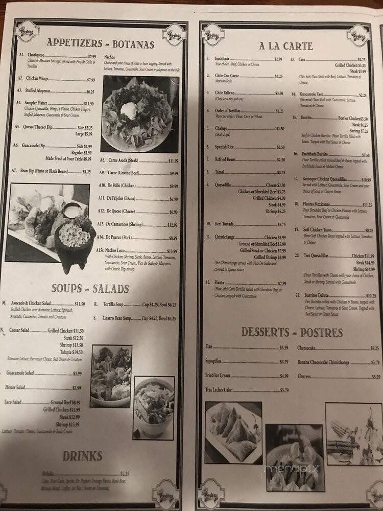 Pedros Tacos & Tequila Bar - Pensacola, FL menu_pic