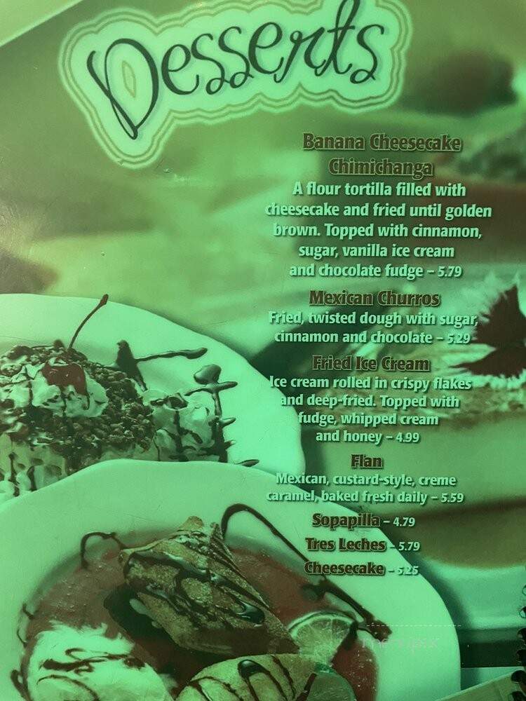 Pedros Tacos & Tequila Bar - Pensacola, FL menu_pic