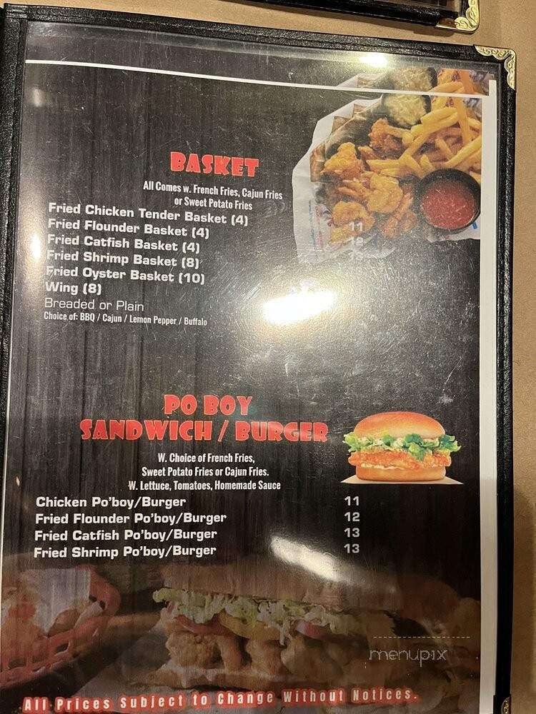 King Crab - Auburn Hills, MI menu_pic