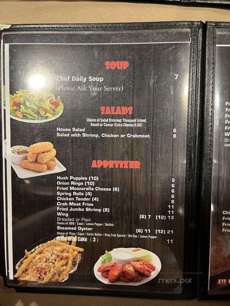 King Crab - Auburn Hills, MI menu_pic