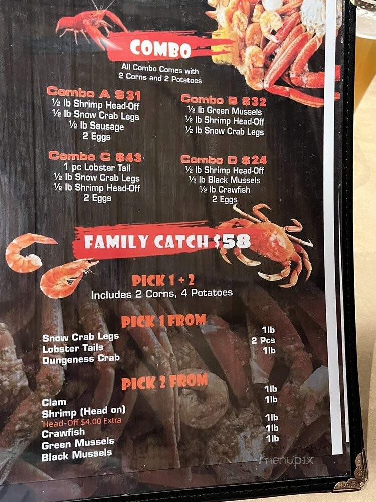 King Crab - Auburn Hills, MI menu_pic