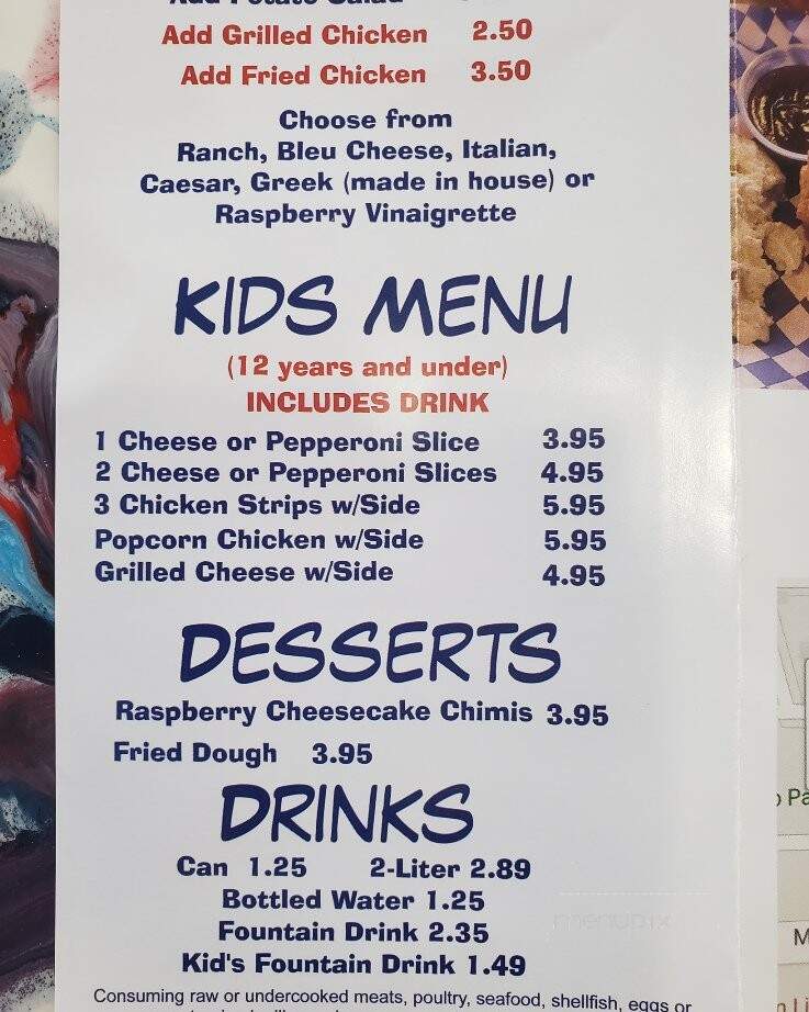 American Pizza Oven - Dade City, FL menu_pic
